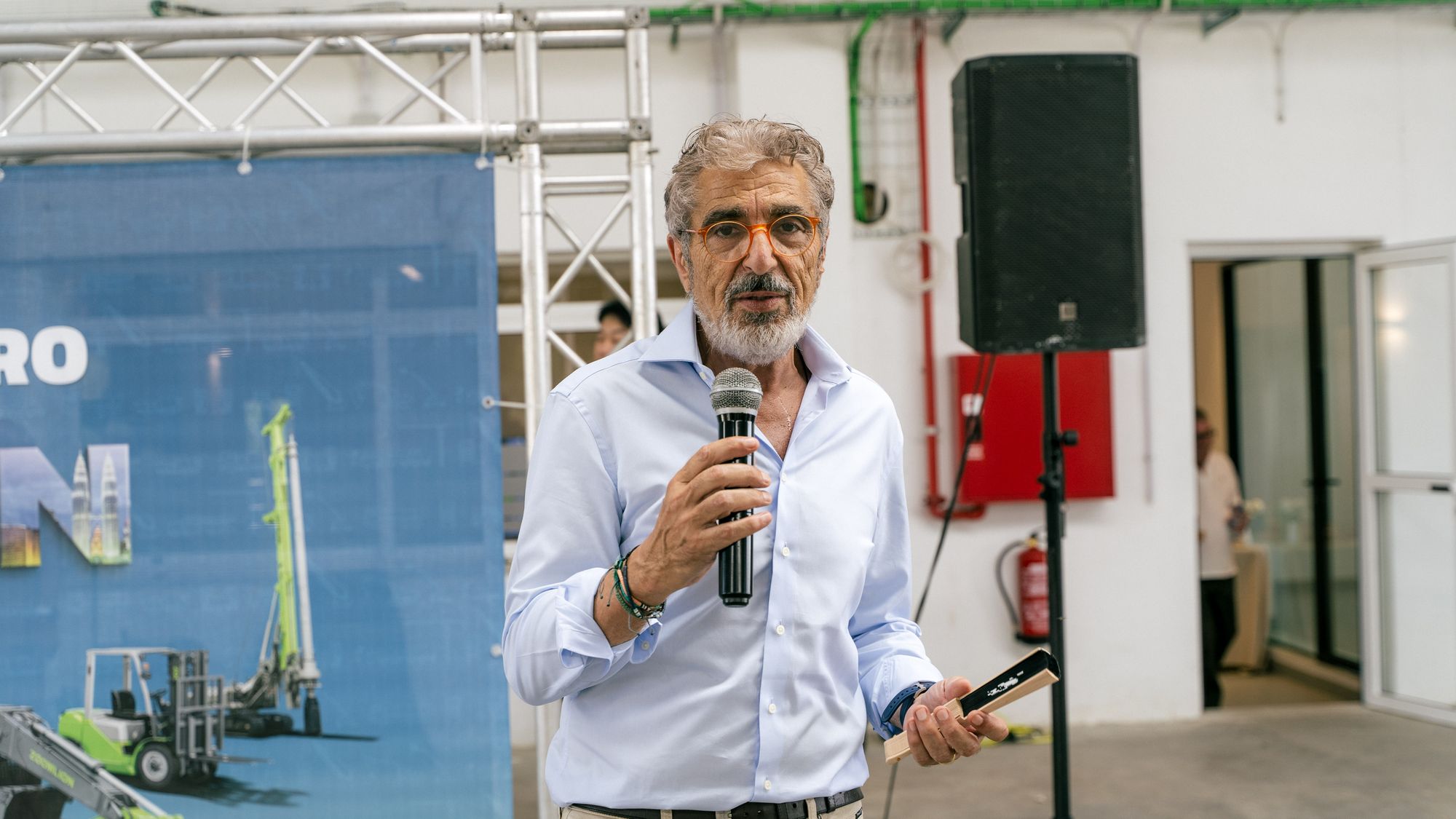 Discurso durante la inauguración