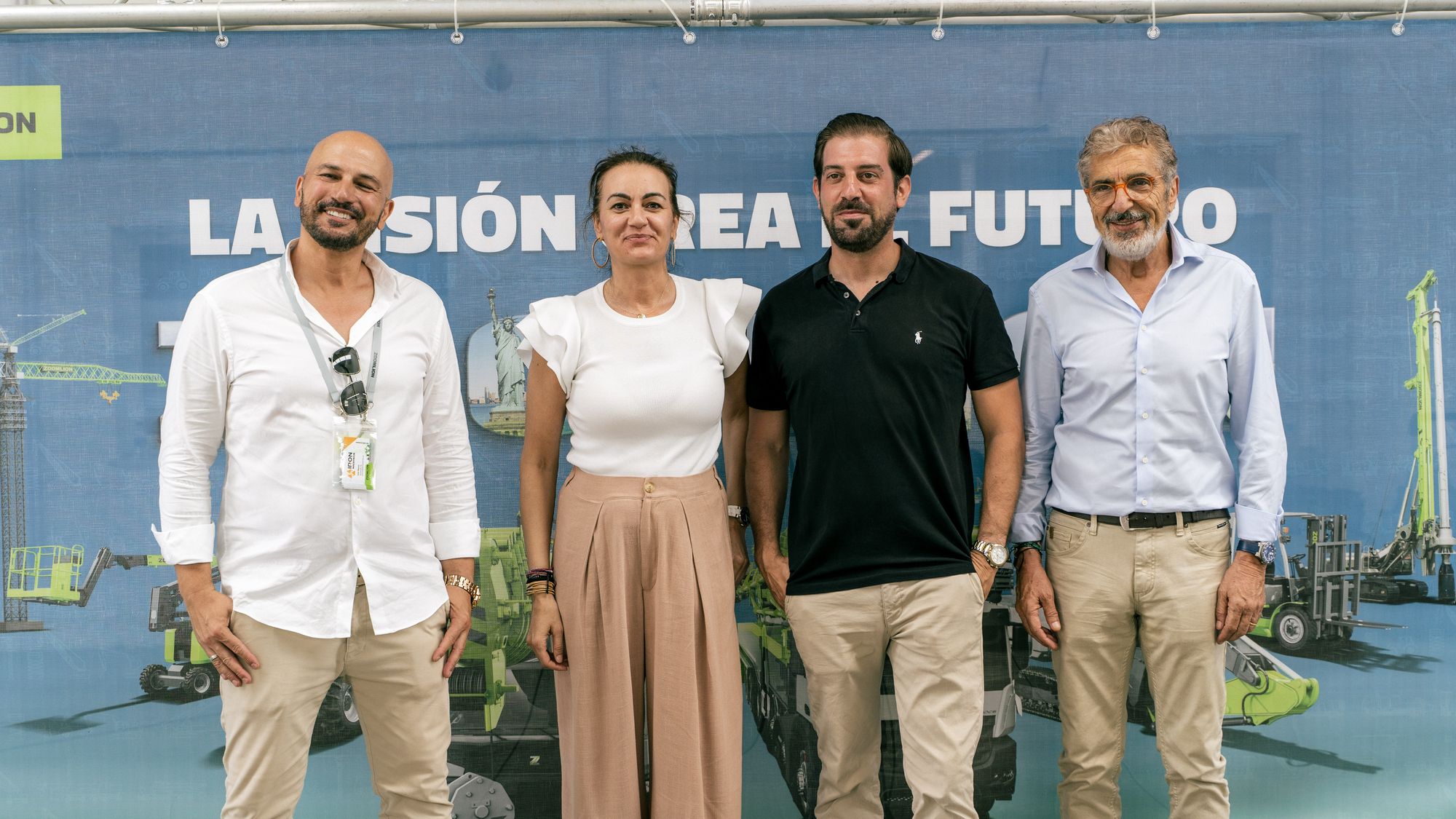 Invitados en el photocall de Zoomlion